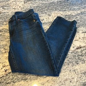 Vintage slim mid rise gap jeans